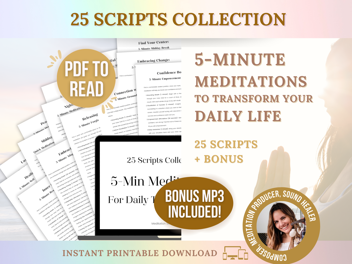 25 5-Minute Guided Meditation Scripts