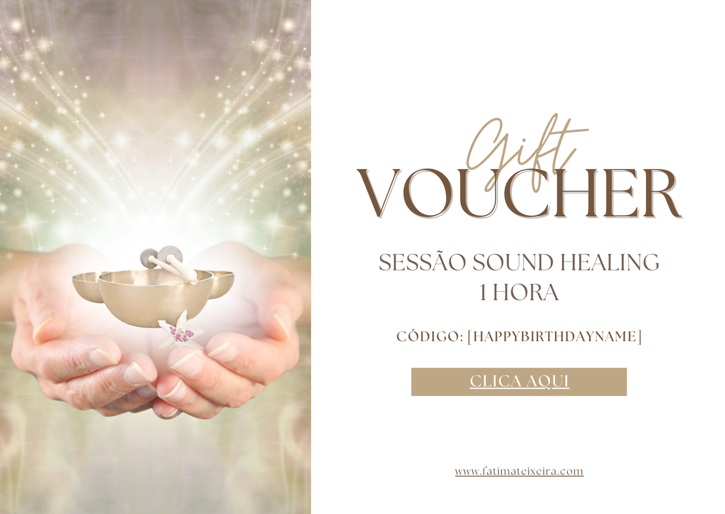 GIFT VOUCHER for Remote Sound Healing Session